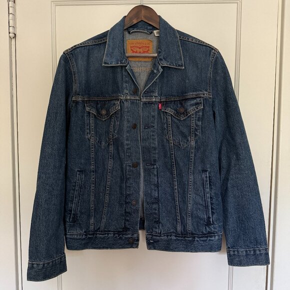 Levi's Trucker Jean Jacket - Men's Medium NWOT - Picture 1 of 5